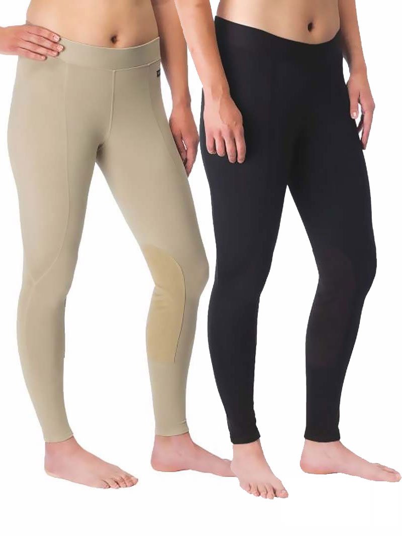 Kerrits 50200 Women's High-Performance Knee Patch Riding Tights - Equestrian Breeches for Horseback Riding & Training