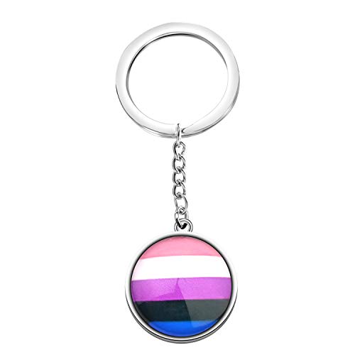 Rainbow Keychain-7