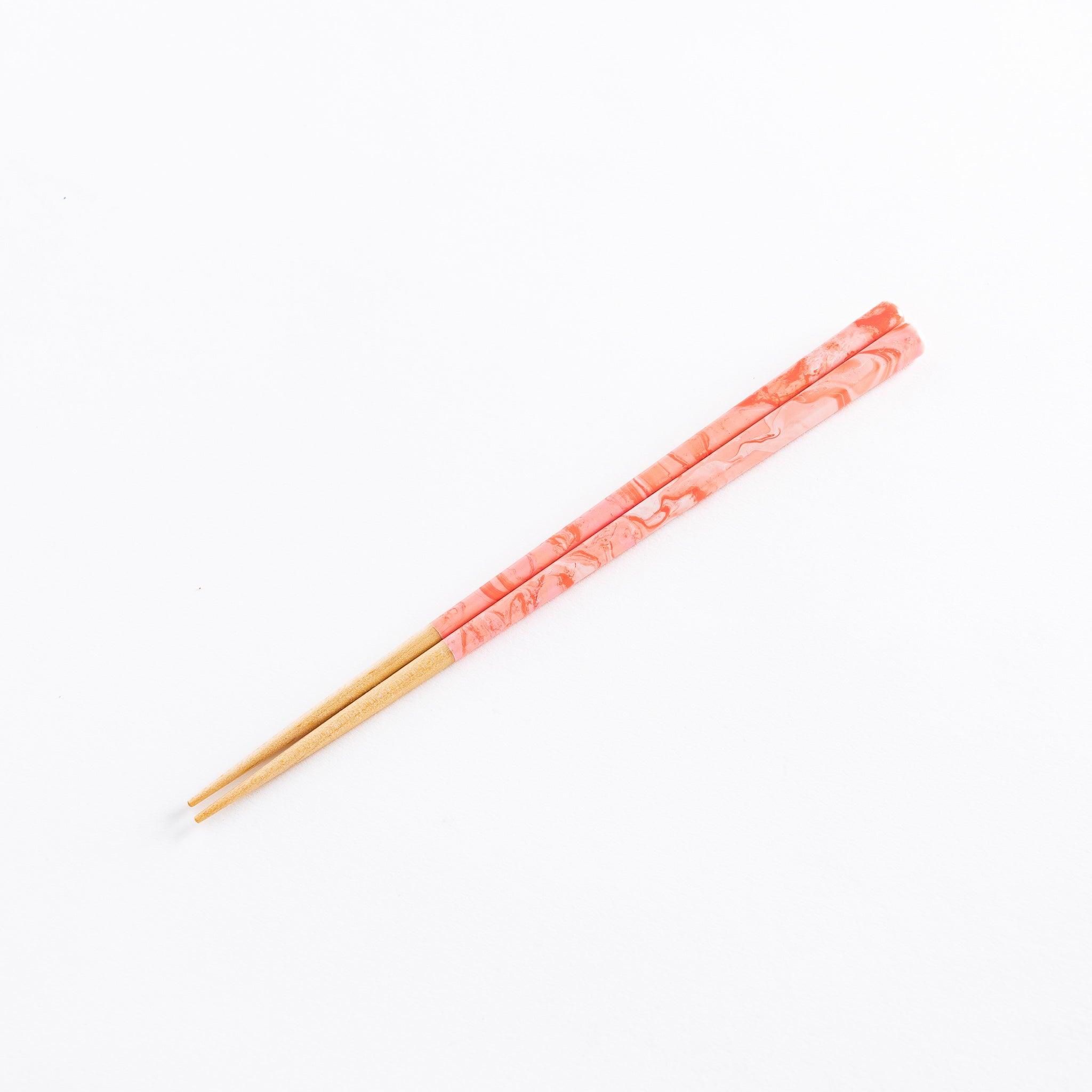 Premium Marble Chopsticks Set - Elegant & Durable Kitchen Utensils for Asian Cuisine, Sushi, Noodles & Home Dining