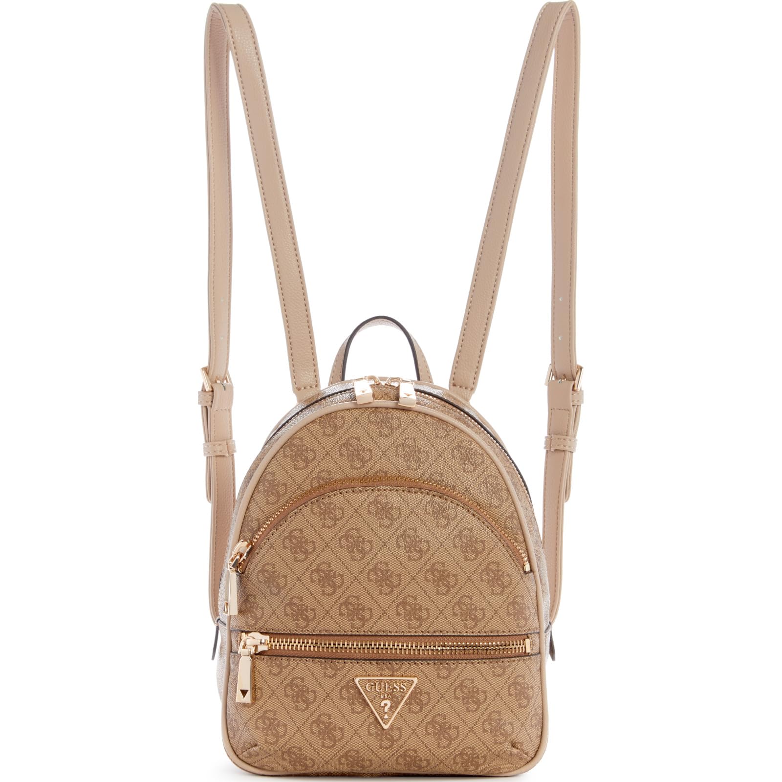 GUESS Manhattan Backpack for Women - Stylish Laptop Backpack with USB Charging Port, Water-Resistant Travel Backpack for Work, School & College - Perfect for Commuting, Business Trips & Everyday Use