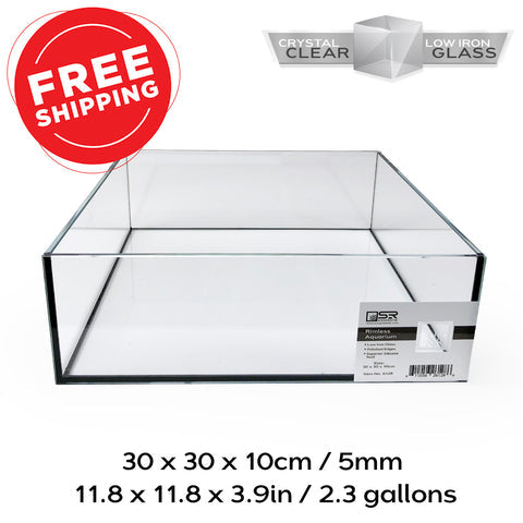 Rimless Aquariums - Modern Glass Fish Tanks for Home & Office Decor | Nano, Small & Large Sizes | Perfect for Betta Fish, Shrimp & Planted Aquascapes