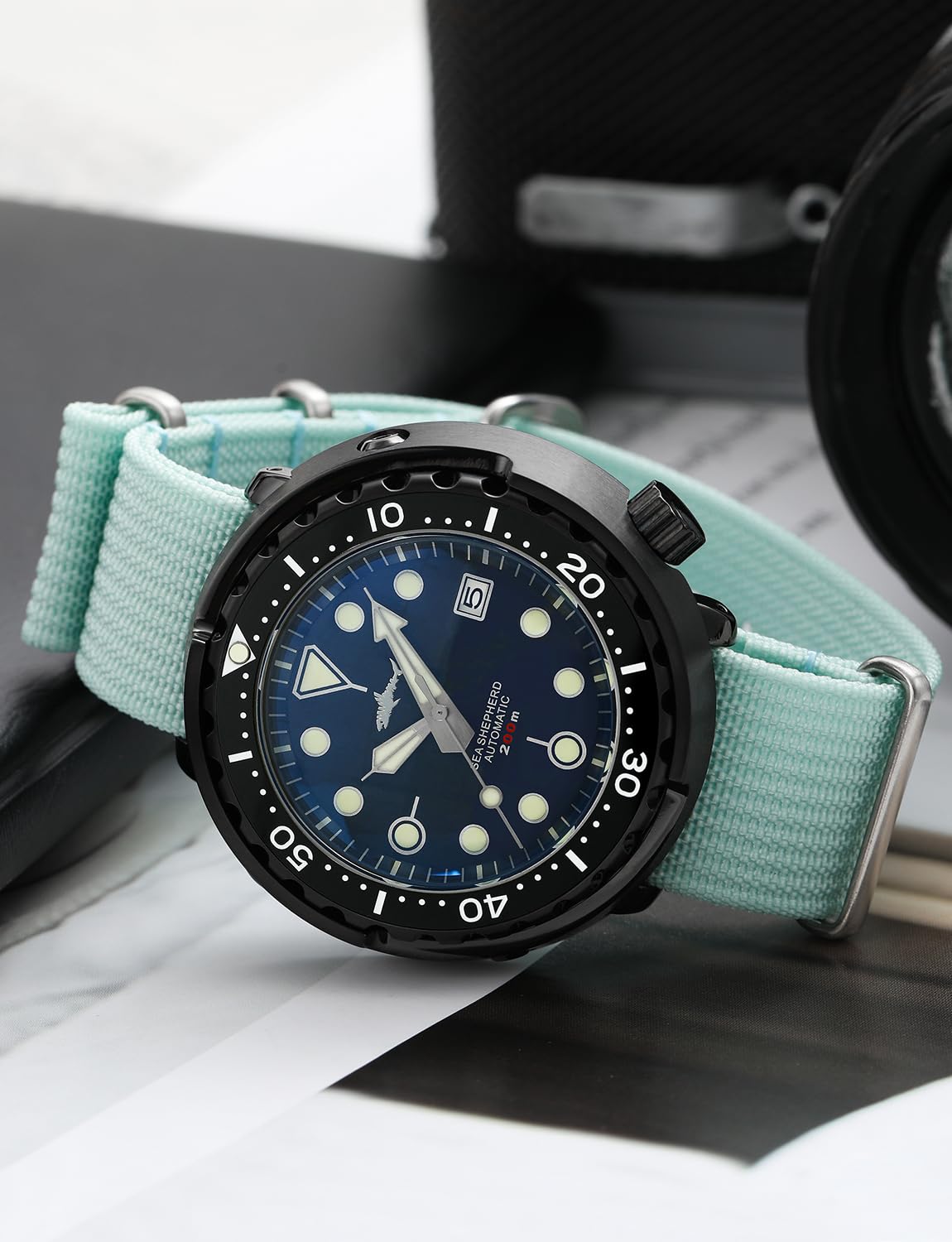Nylon Watch Band 18mm 19mm 20mm 22mm 24mm - Waterproof Military Watch Straps with Stainless Steel Buckle for Men & Women - Perfect for Outdoor, Hiking, and Sports Activities