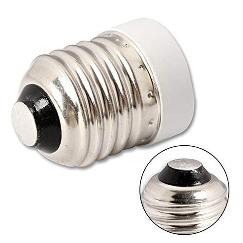E27 to E17 Lamp Holder Adapter Converter - LED & Halogen Socket for Ceiling Fans, Table Lamps & Pendant Lights
