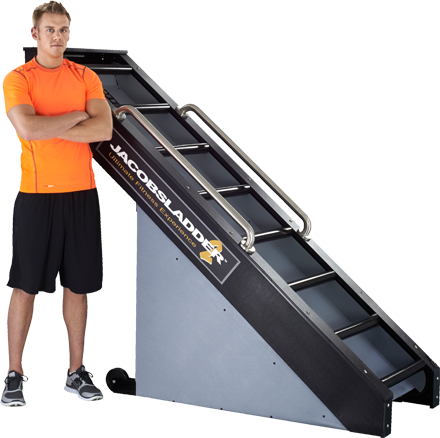 Jacob's Ladder 2 Stair Climber - Full Body Workout Machine for Home Gym, Cardio & Strength Training - Perfect for Small Spaces & Apartment Fitness