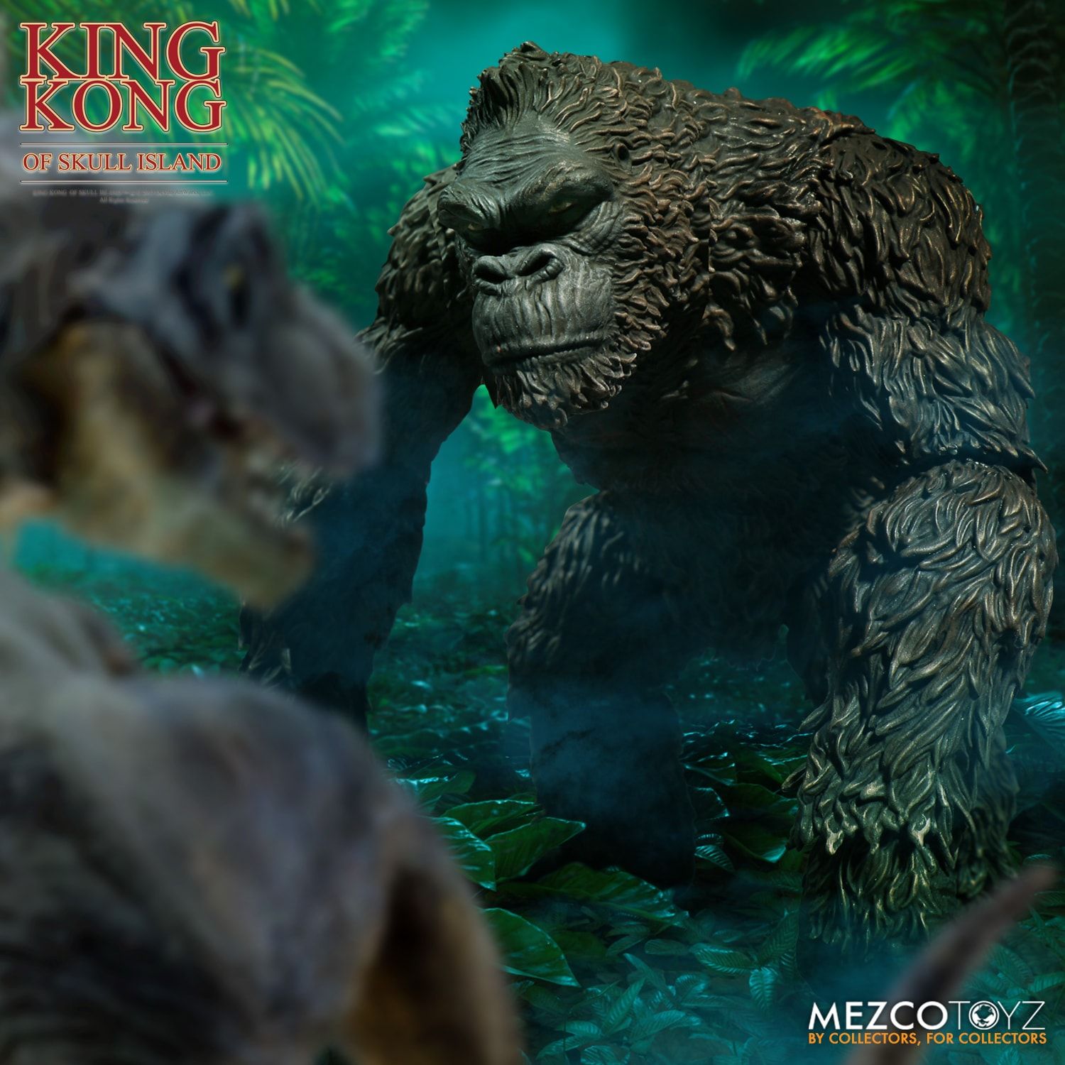 Mezco Toyz King Kong of Skull Island 7-Inch Action Figure - Collectible Movie Monster Toy for Display & Play | Perfect for Fans, Collectors & Home Decor