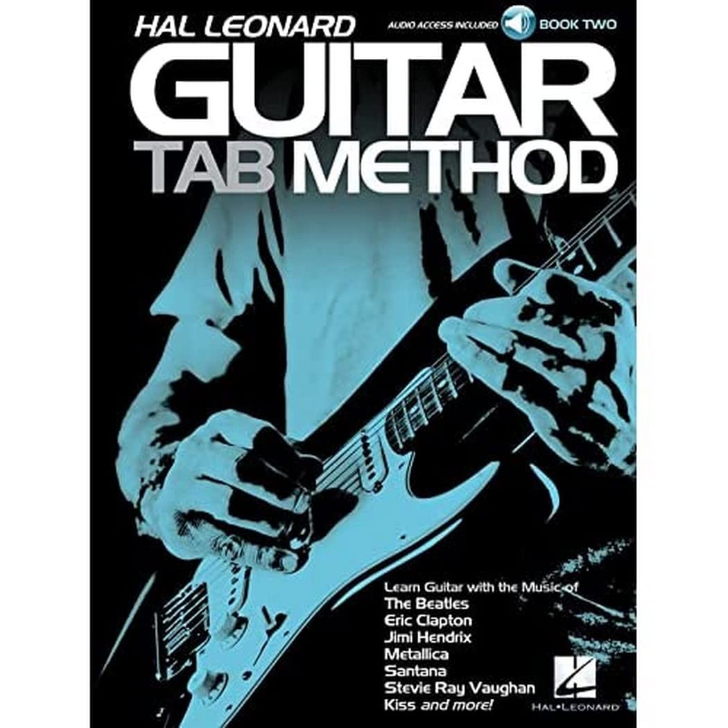 Hal Leonard Guitar Tab Method - Book 2 with Online Audio | Learn Guitar Songs & Techniques | Perfect for Beginners & Intermediate Players | Practice at Home or Studio