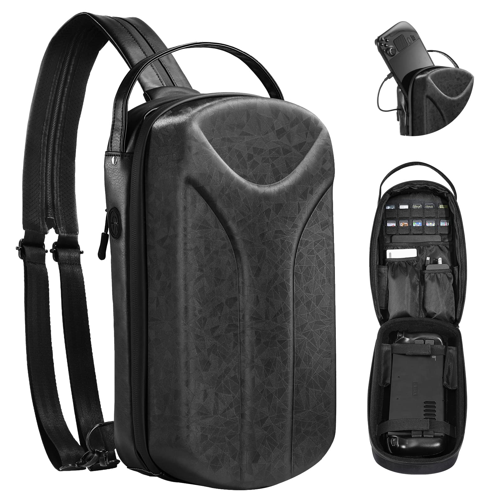 MoKo Waterproof Hard Shell Case for Steam Deck - Travel & Storage