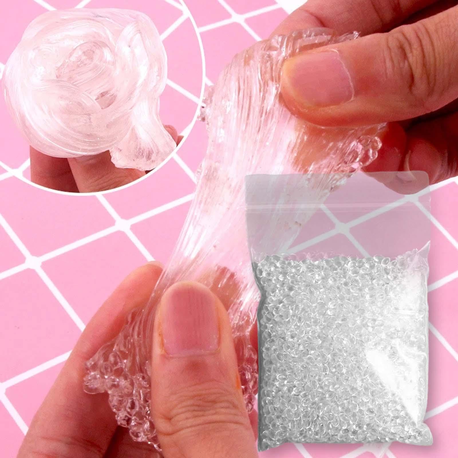 DYNWAVE Thermoplastic Beads - Lightweight Reusable Moldable Pellets for DIY Crafts, Jewelry Making & Home Decor | Polymorph Resin Beads for Creative Projects & STEM Education (Clear)