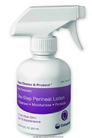 Baza Cleanse and Protect Perineal Lotion Spray - 8 oz Bottle for Gentle Skin Cleansing & Protection | Ideal for Postpartum Care, Incontinence & Sensitive Skin Hygiene