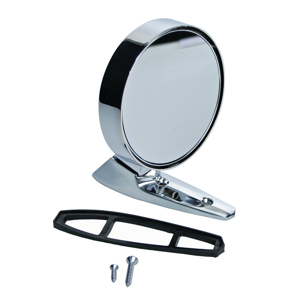 Scott Drake C5ZZ-17696-CR Right Hand Convex Dummy Remote Mirror - Replacement for Ford Mustang, Classic Car Restoration, Automotive Accessories
