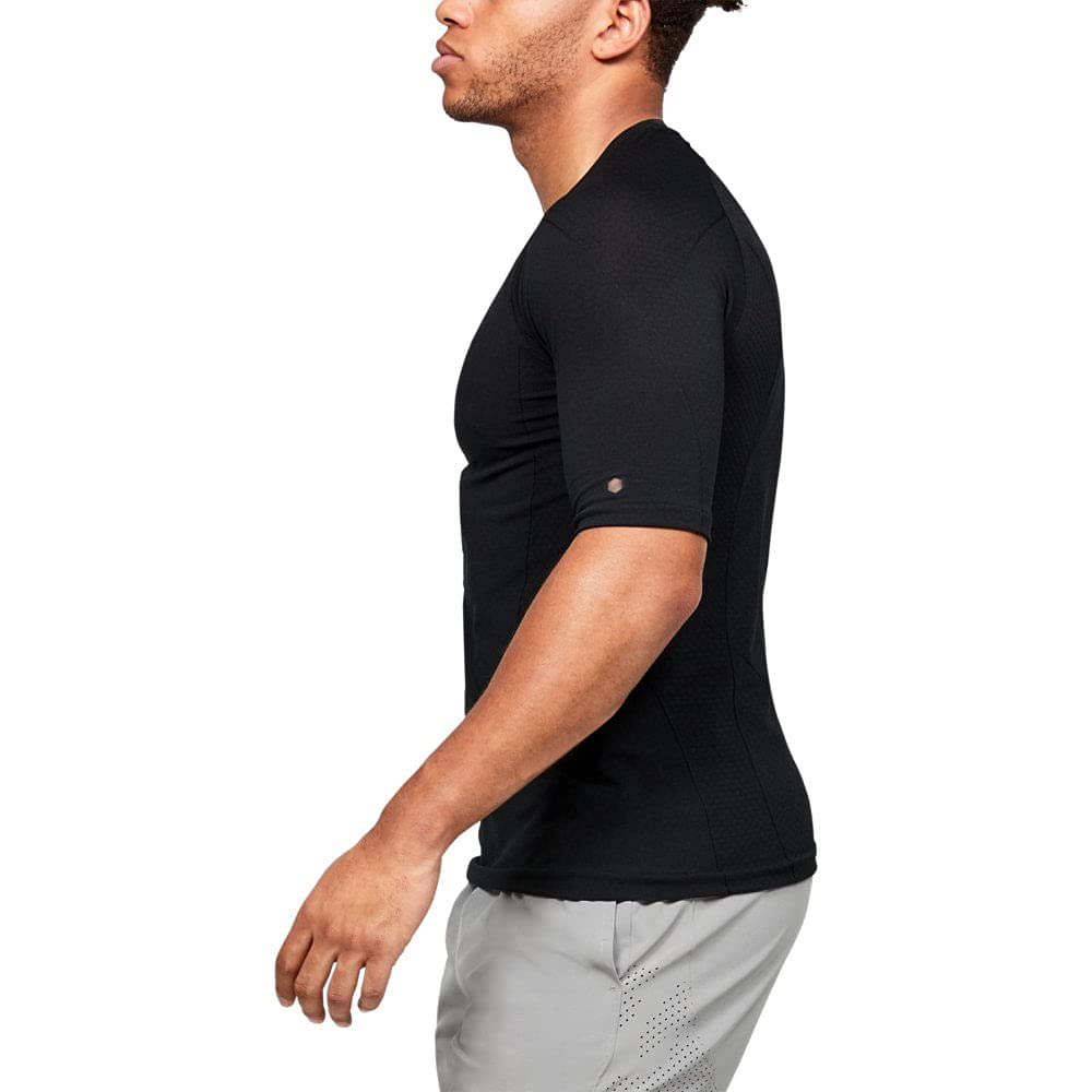 Under Armour Rush Seamless Compression T-Shirt for Men - Moisture Wicking Workout Shirt, Breathable Gym Tee for Running & Training - AW20 Collection