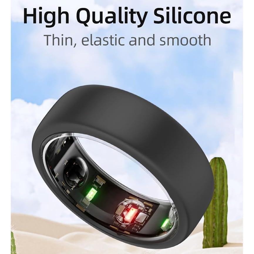 DANSOAN Silicone Ring Protector for Oura Ring - Anti-Scratch Workout Cover for Men & Women - Engagement & Wedding Ring Guard - Perfect for Gym, Swimming, Sports & Outdoor Activities