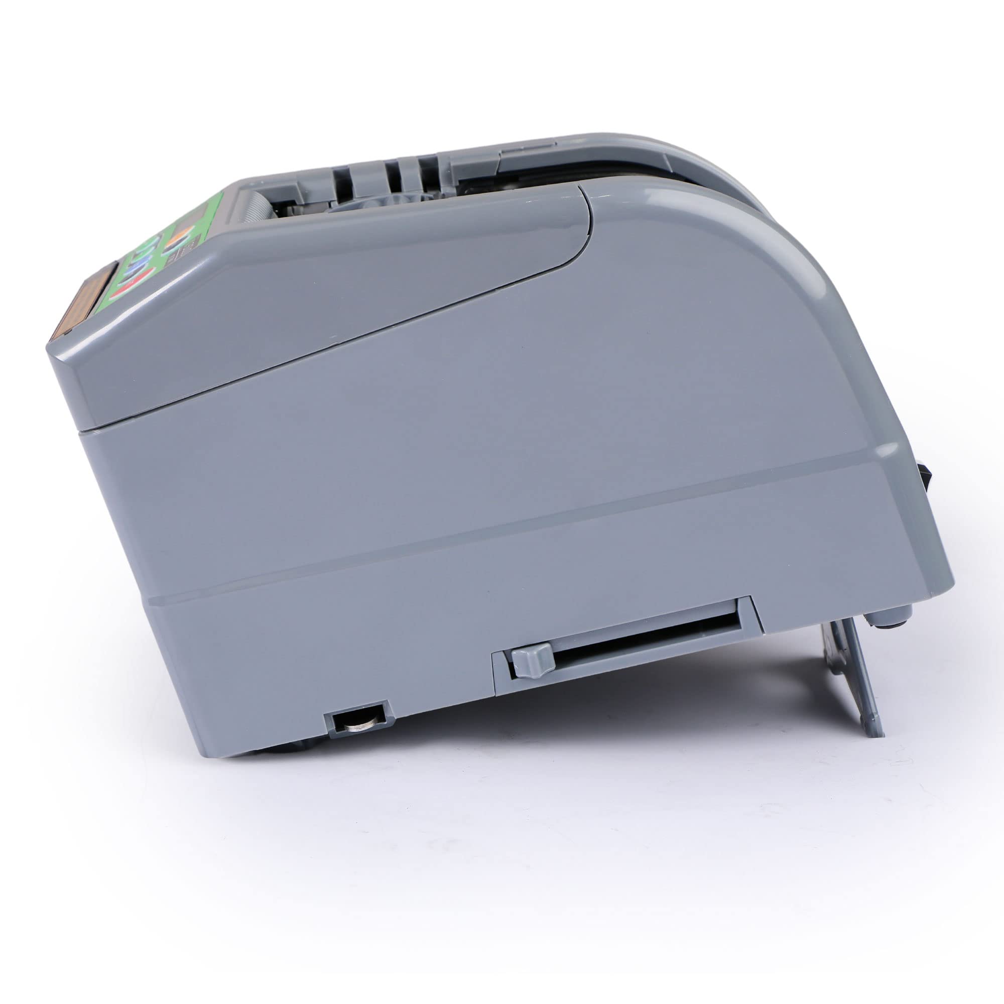 U.S. Solid Automatic Tape Dispenser JF-7000 - Electric Ribbon Cutting Machine for 6-60mm Width & 5-999mm Length Adhesive Tape - Upgraded Silicone Feed Wheel - Perfect for Packaging, Shipping & Office Use