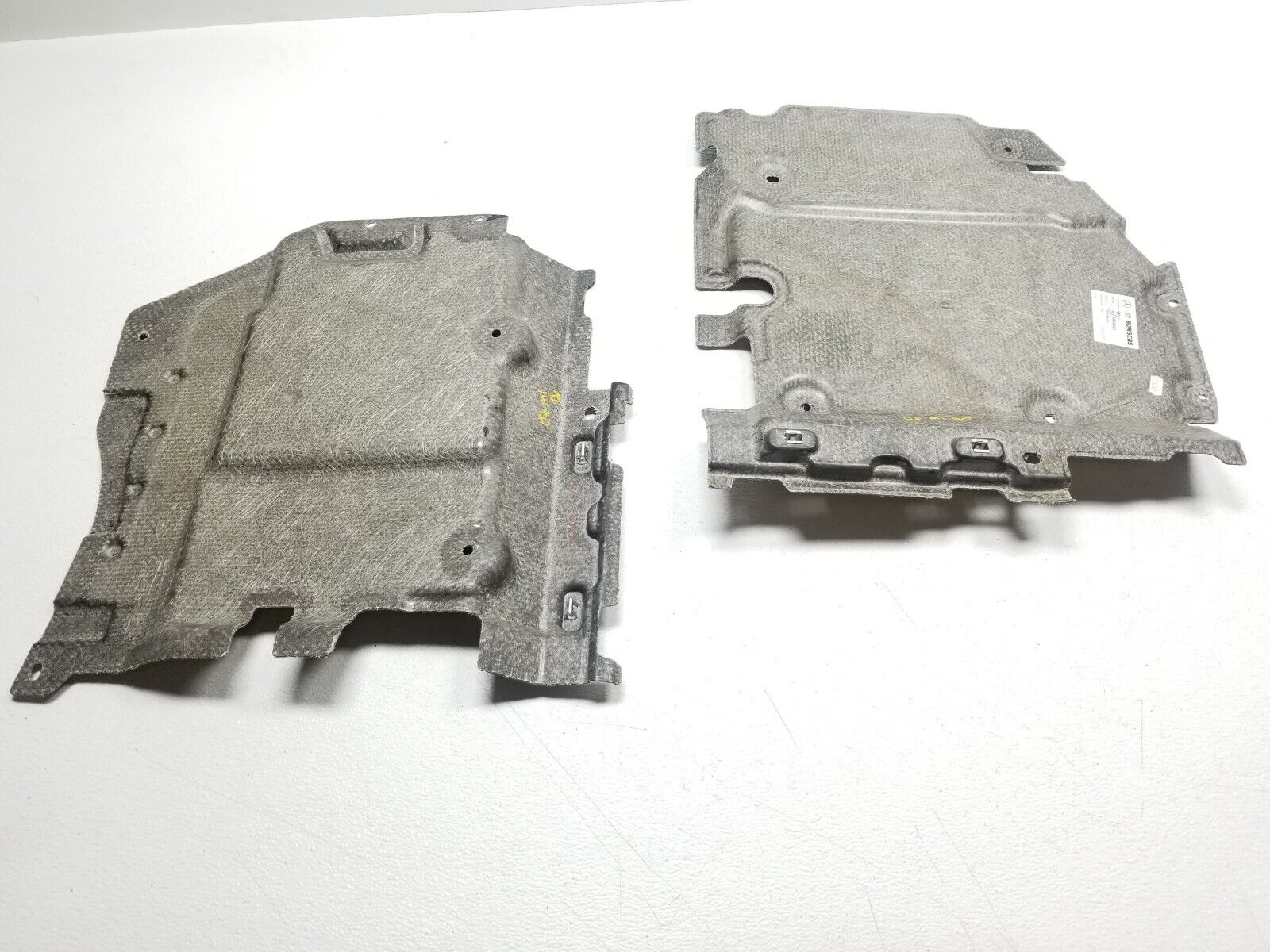 2006-2011 Mercedes ML500 Front Floor Panel Cover Tray Set - Left & Right Side OEM Replacement Parts - Perfect for Car Interior Protection & Customization