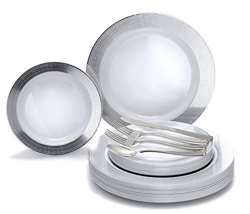 H. Linen White & Silver, Silver Silverware