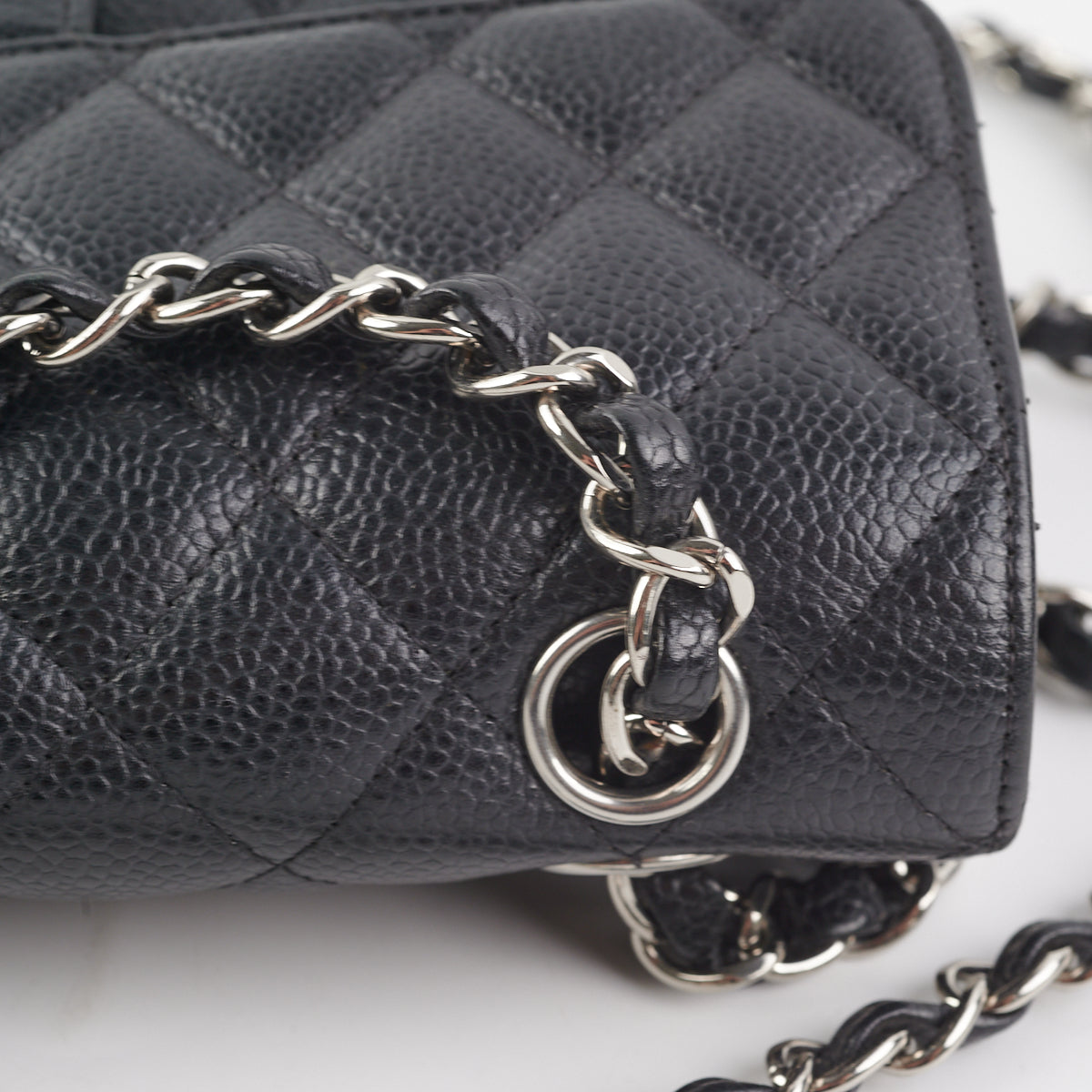Chanel Small Quilted Caviar Classic Flap Bag in Black | Luxury Crossbody Purse for Women | Perfect for Date Night, Parties & Special Occasions