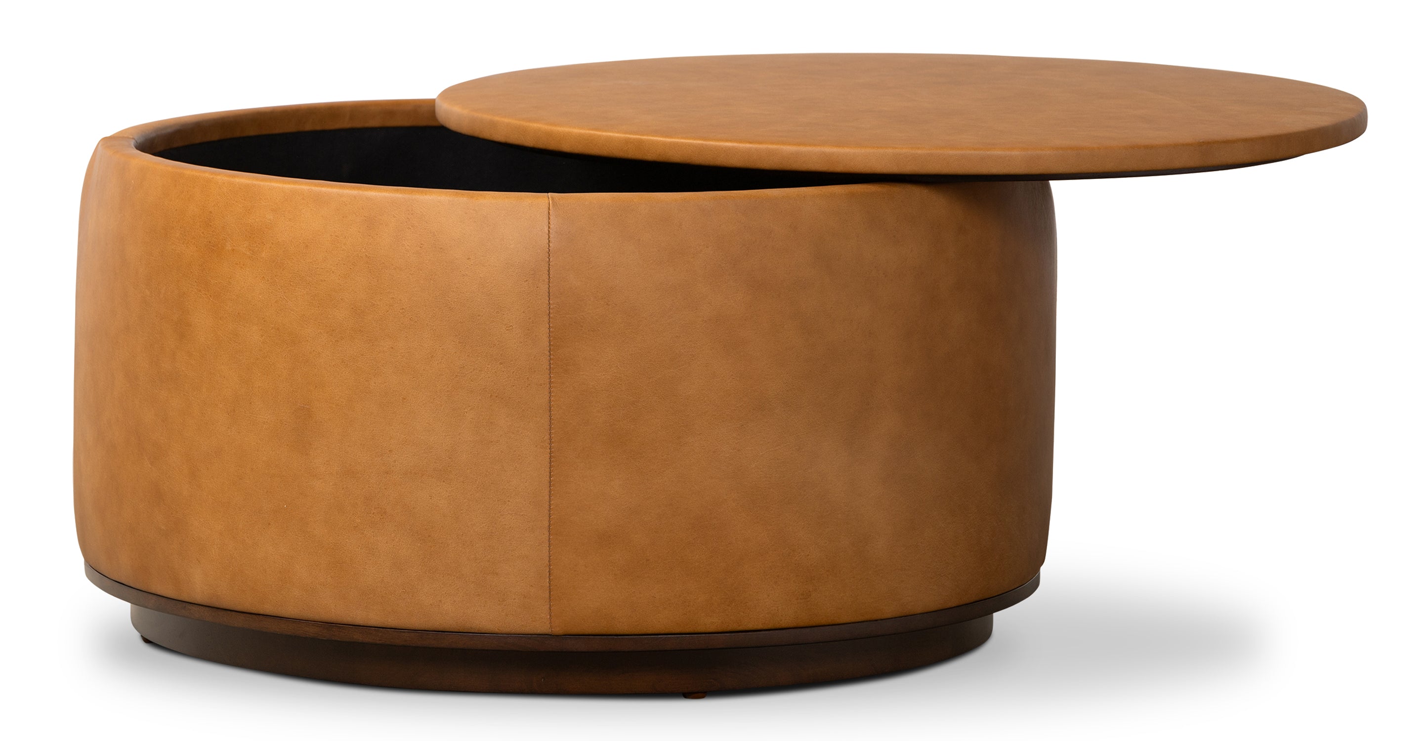 Herve Storage Ottoman - Foldable Footrest Stool with Hidden Storage Compartment, Perfect for Living Room, Bedroom & Nursery - Multi-Functional Furniture for Extra Seating & Organization