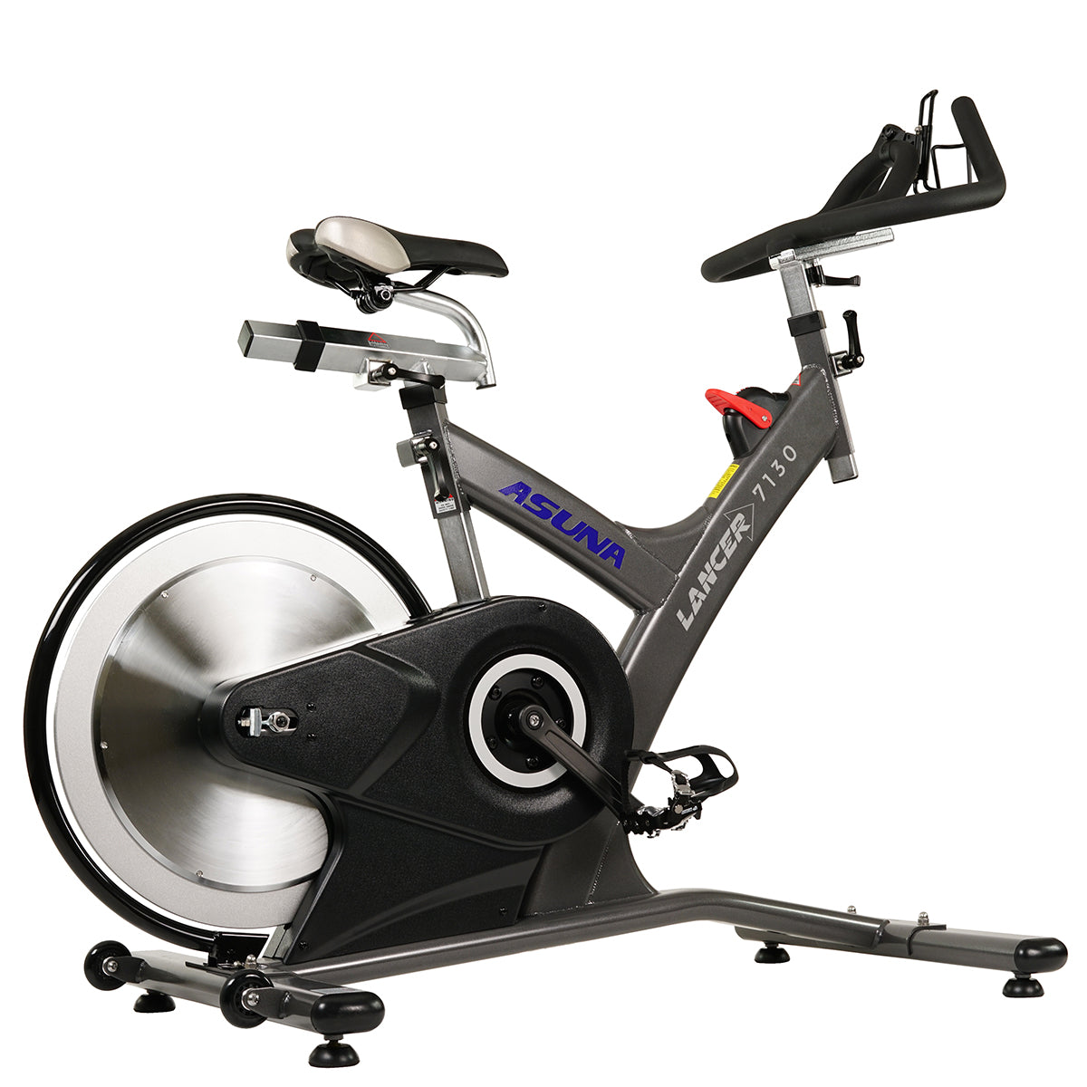 Asuna Lancer Rear Flywheel Commercial Exercise Bike - Heavy Duty Indoor Cycling Bike for Home & Gym Use - Perfect for Cardio Workouts & Weight Loss