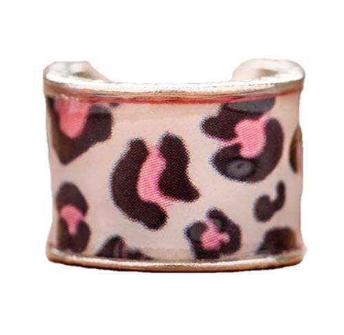 charMED Pink Leopard Stethoscope Charm - Cute Medical Jewelry for Nurses, Doctors & Healthcare Professionals | Perfect for ID Badge Reels, Scrubs & Stethoscope Decor