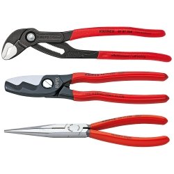 Grip On 3-Piece Automotive Tool Set - Professional Mechanic Tools for Car Repair & Maintenance - Perfect for DIY Auto Fixes, Garage Work & Emergency Roadside Repairs