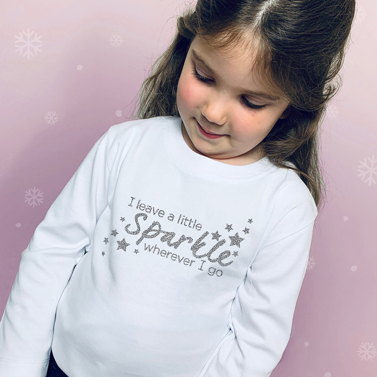 Kids Christmas T-Shirt with Sparkle Design - Festive Holiday Outfit for Children's Parties & Family Gatherings