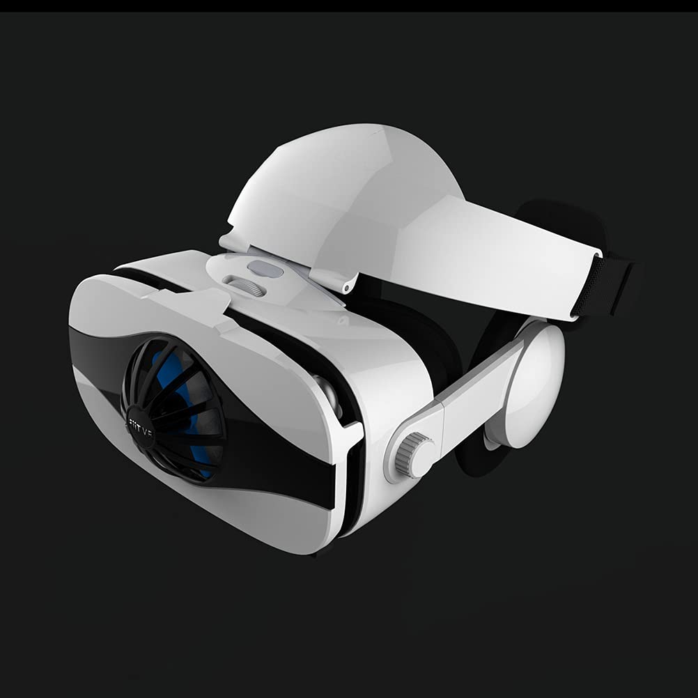 3D VR Headset - Soft & Comfortable Virtual Reality Glasses for Movies & Videos - Compatible with iPhone & Android Smartphones - Perfect for Gaming, Travel & Home Entertainment