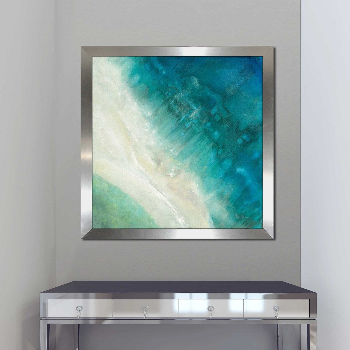 Stunning Birdseye View Print on Premium Acrylic - Wall Art Decor for Living Room, Office & Bedroom