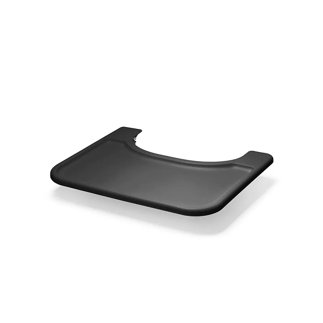 Black Baby Steps Set Tray - Non-Slip Feeding Tray for Toddlers | Perfect for High Chairs, Travel & Mess-Free Mealtime