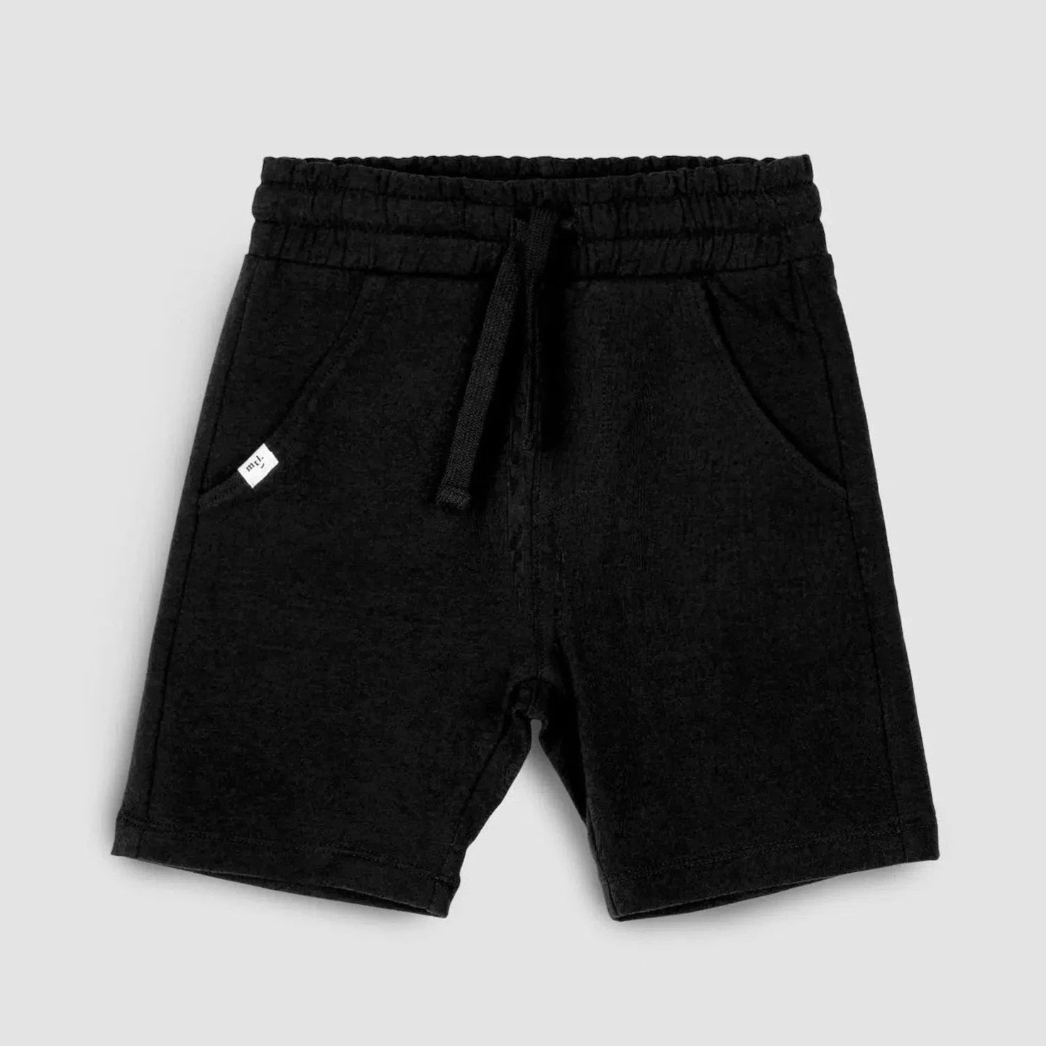 Organic Cotton Shorts for Men - Comfortable & Breathable Black Casual Shorts | Perfect for Summer, Travel, and Relaxing Outdoors
