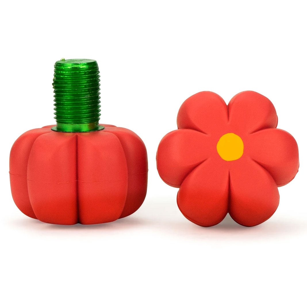 Moxi Petal Toe Stops for Roller Skates - Cushioned Rubber Stoppers for Derby, Artistic & Outdoor Skating - Perfect for Beginners & Advanced Skaters