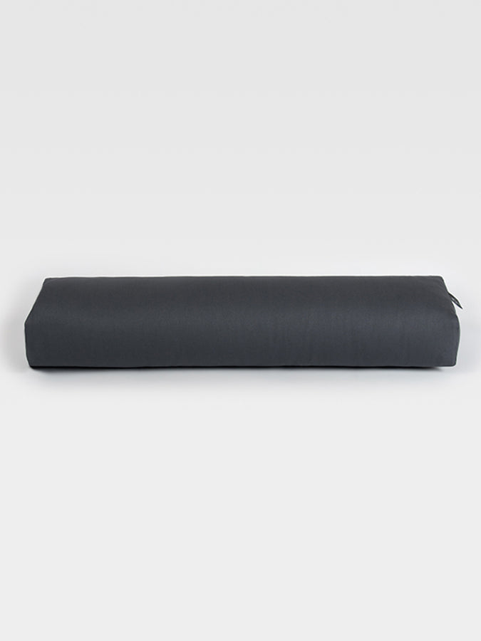 Organic Buckwheat Meditation Bolster Cushion for Yoga & Pranayama - Supportive Zafu Pillow for Home Studio, Zen Meditation & Relaxation - Perfect for Yoga Practice, Stress Relief & Mindfulness Training