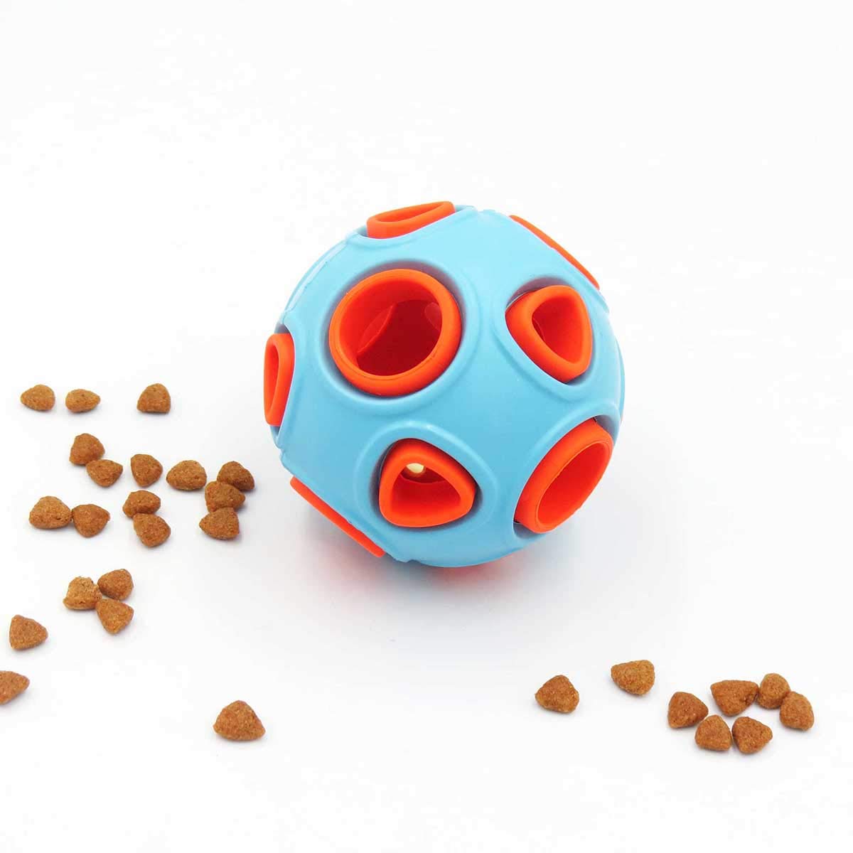 TEHAUX Interactive Dog Ball Toy - Treat Dispenser Puzzle Game for Pet Training, Chew-Resistant & Leak-Proof Design - Perfect for Indoor Play, Outdoor Fetch & Mental Stimulation for Dogs