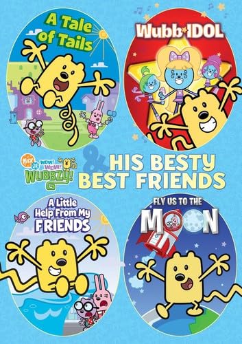 Wow Wow Wubbzy Plush Toy - Best Friends Collection for Kids, Cute Cartoon Character Stuffed Animal for Children's Gifts, Birthday Party Favors, Nursery Decor & Cuddling Companion