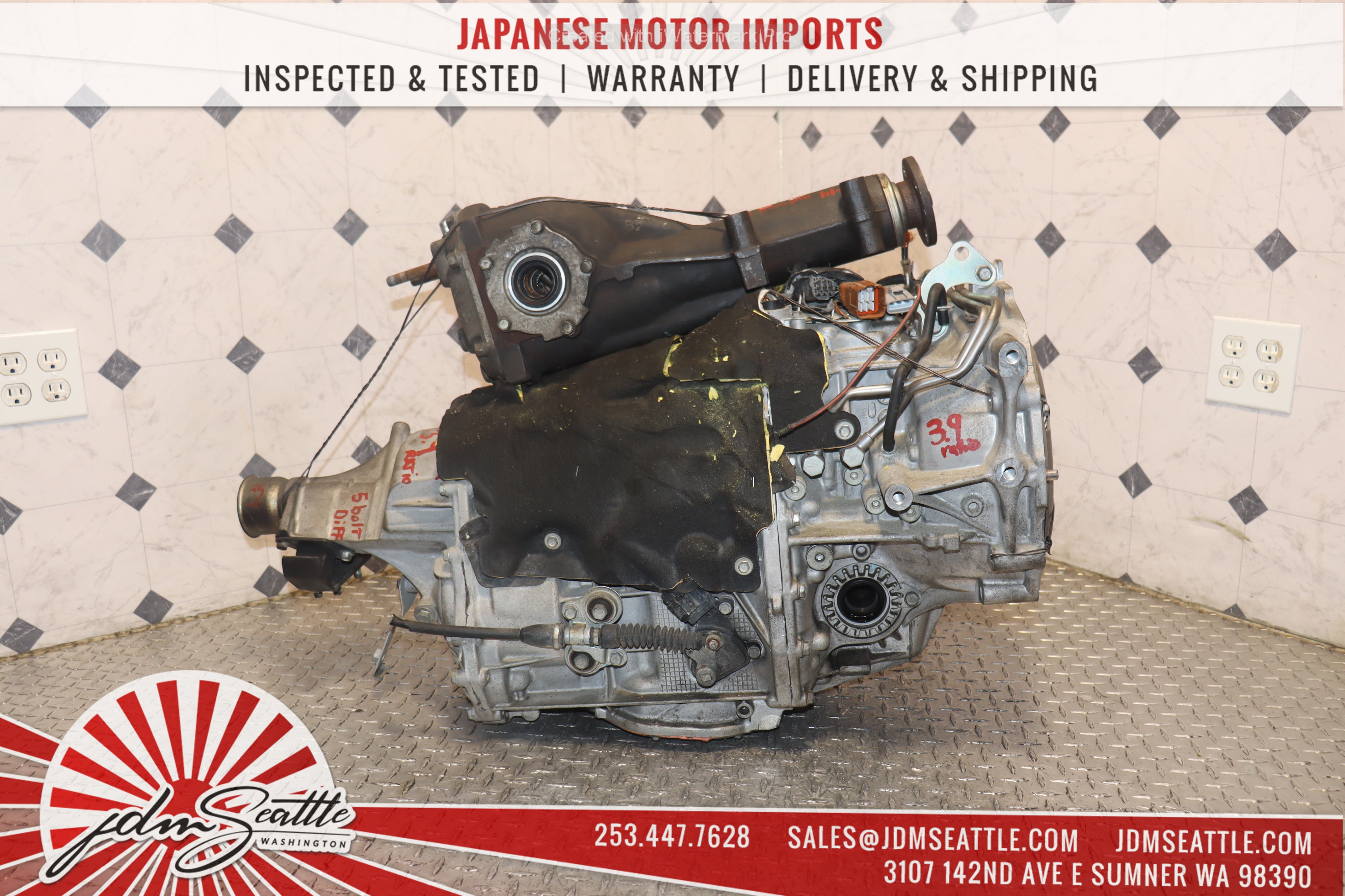 JDM FB25 2013-2014 Subaru Outback 2.5L Automatic AWD CVT Transmission with Differential - Perfect for Off-Roading & Performance Upgrades
