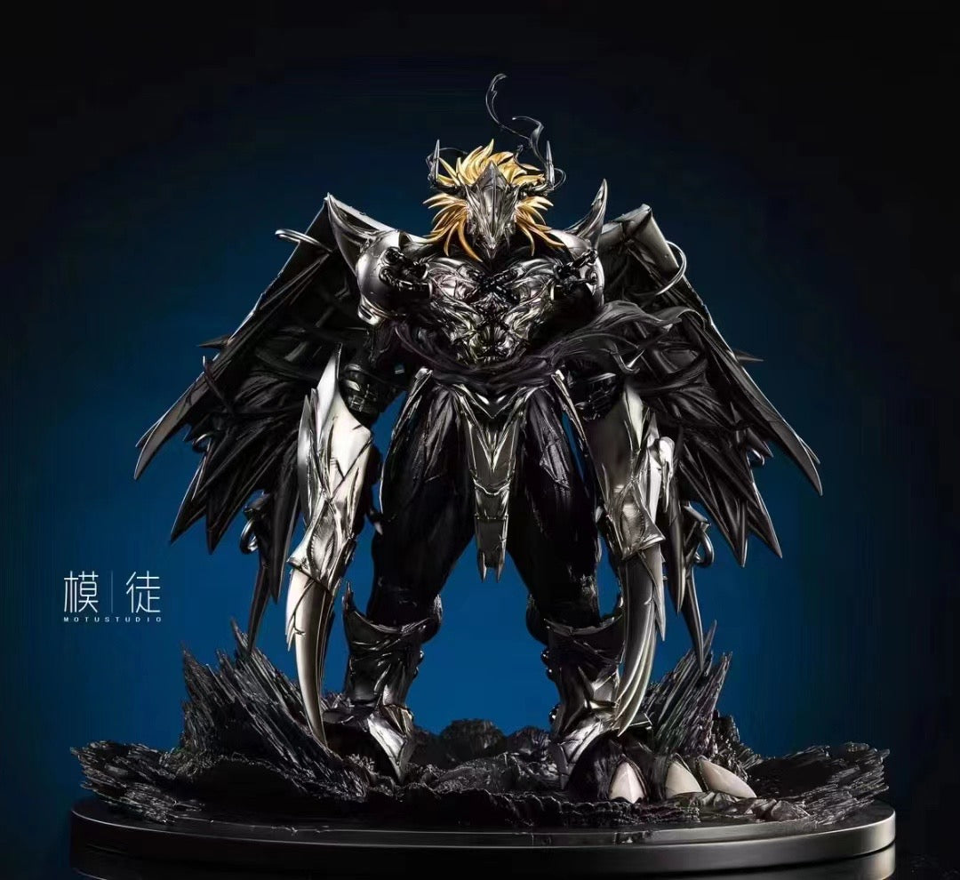 Buy MOTU Studio Black War Greymon Action Figure - Premium Collectible Dark Digimon Toy for Display & Battles | Perfect for Anime Fans & Digimon Collectors