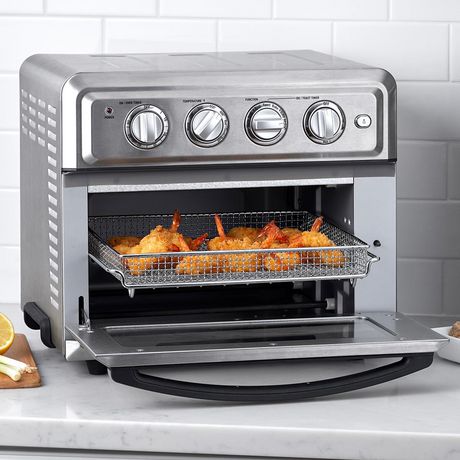 Refurbished Cuisinart TOA-60 Air Fryer Convection Oven with Warranty - Perfect for Healthy Cooking, Baking & Roasting in Small Kitchens