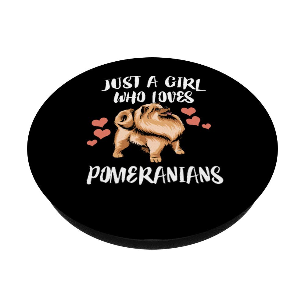 Pomeranian Dog PopSocket - Swappable Phone Grip for Dog Lovers
