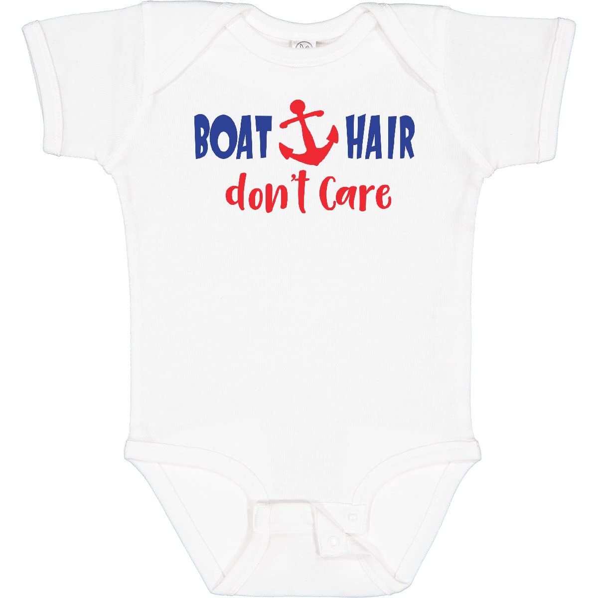 Boat Hair Don't Care Baby Bodysuit - Sailing & Nautical Outfit for Infants