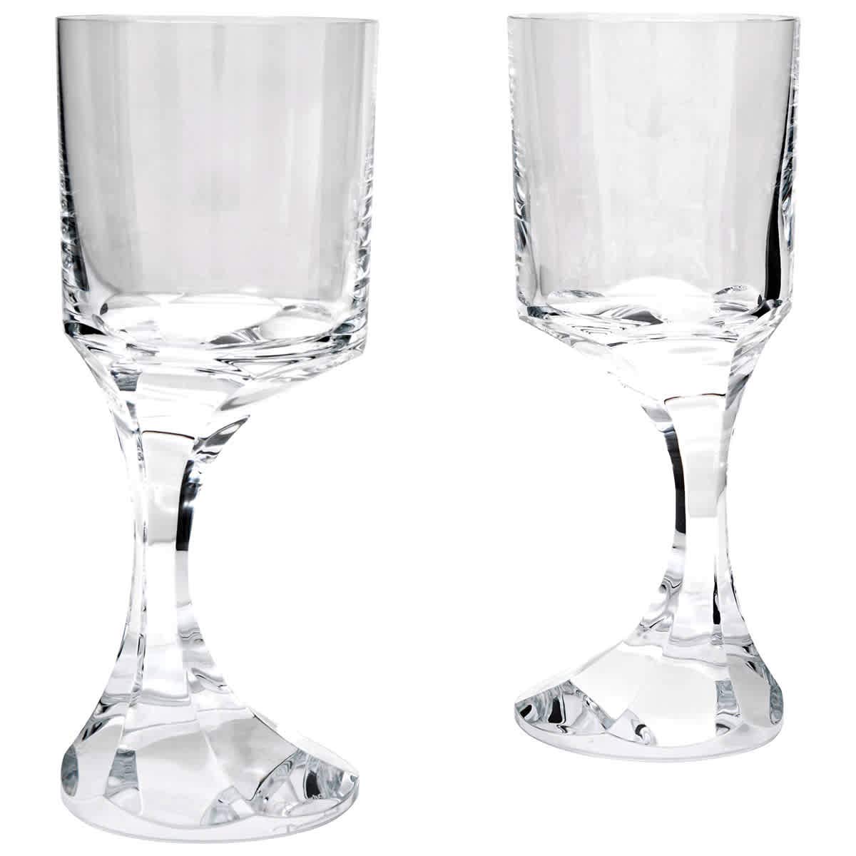 Baccarat Narcisse Crystal Glass Set of 2 - Elegant Stemware for Champagne, Cocktails & Fine Dining - Perfect for Weddings, Anniversaries & Luxury Home Decor