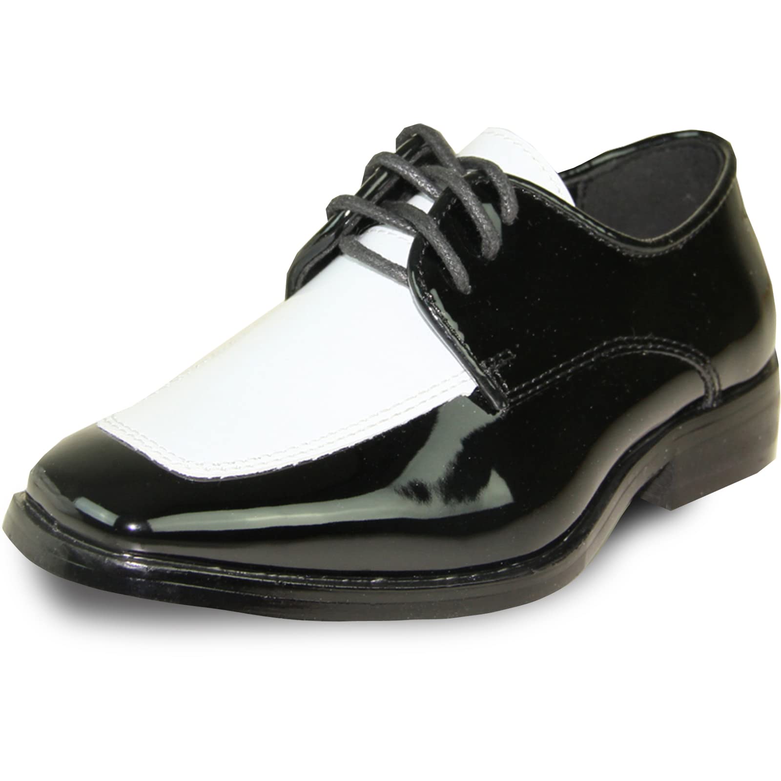 VANGELO Men's Oxford Dress Shoes for Wedding, Tuxedo, Prom & Formal Events - Wide Width Available - Perfect for Business, Office & Special Occasions