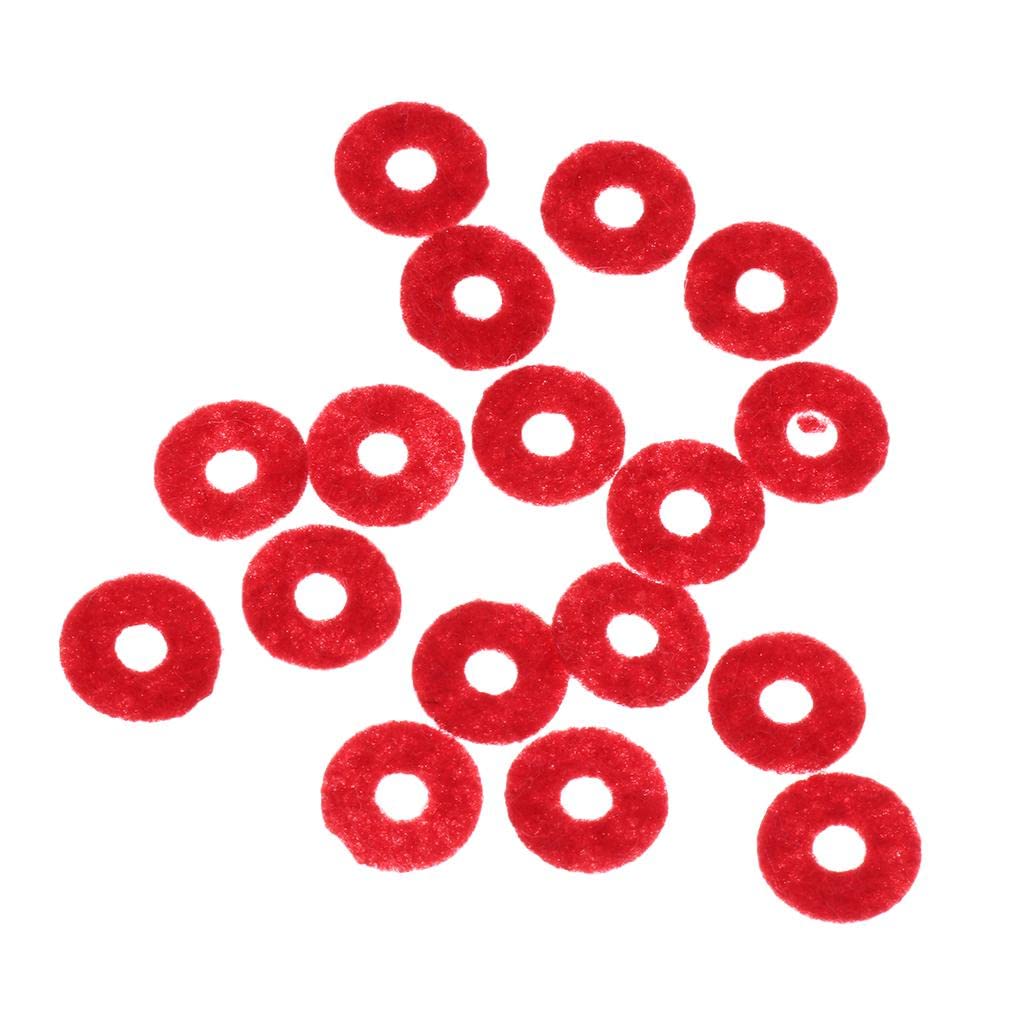 180Pcs 12mm Piano Front Rail Regulating Punchings Gasket Washers - Felt & Paper Repair Parts for Piano Maintenance & Tuning - Perfect for Piano Technicians & DIY Enthusiasts
