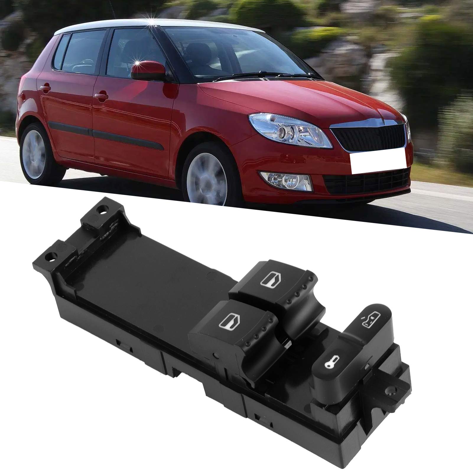 Universal Car Window Controller Switch - Compatible with 1J3959857A & Other Models | Electric Window Regulator for Smooth Operation | Perfect for DIY Repairs & Auto Upgrades