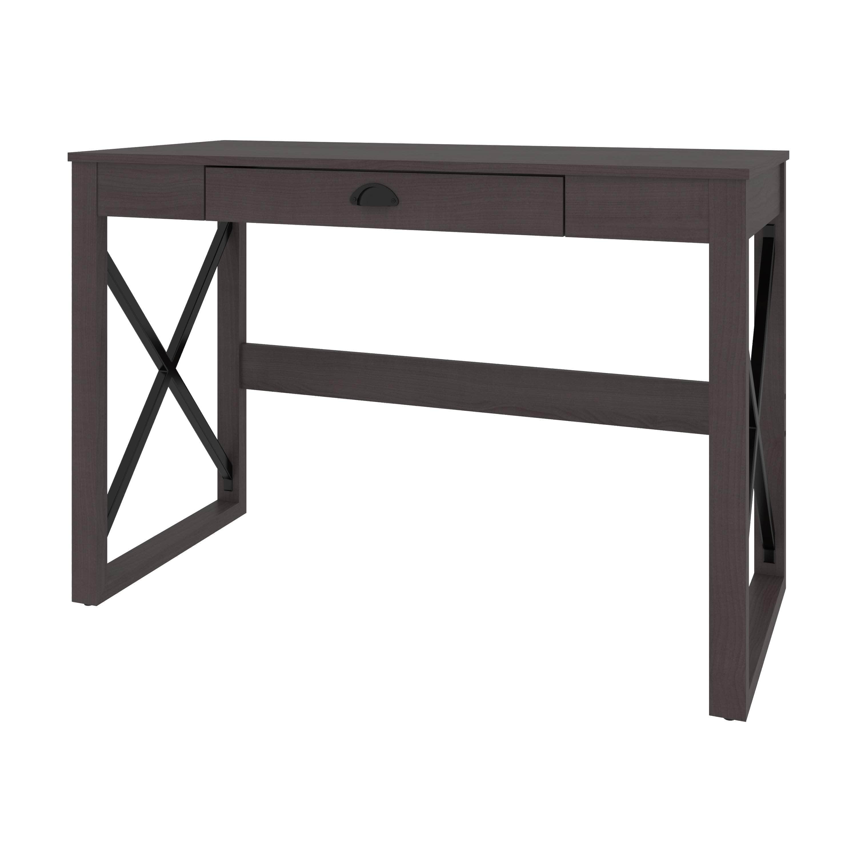 Talita 45W Small Desk - Compact Workspace Solution in 2 Colors | Perfect for Home Office, Dorm Room & Small Spaces