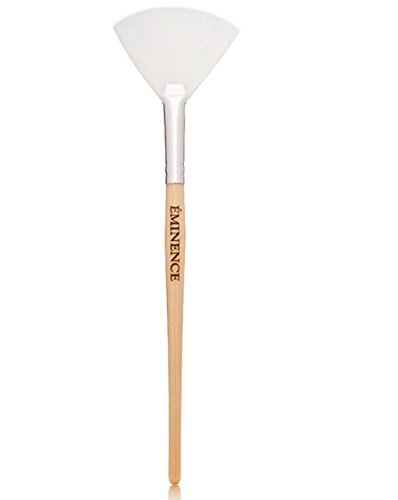 Eminence Organic Skincare Fan Brush - 1oz Vegan Makeup Brush for Foundation, Powder & Highlighter Application - Perfect for Professional Salon & Home Beauty Routine