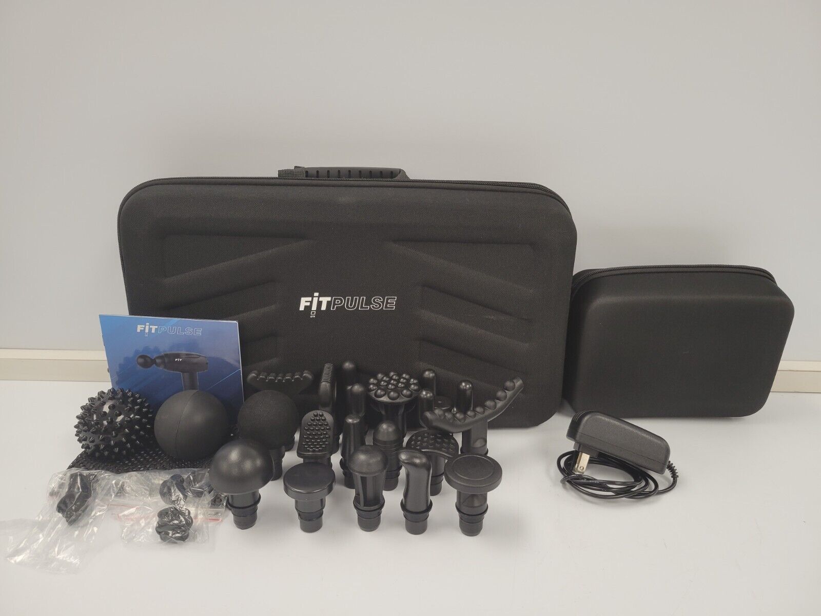 Fit Pulse BS12 Deep Tissue Massage Gun - Portable Muscle Massager for Pain Relief & Recovery - Perfect for Athletes, Gym Workouts & Home Use