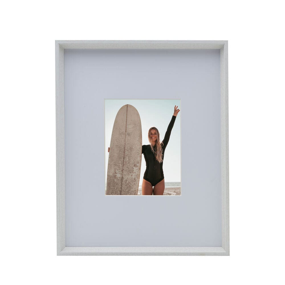 16x20 White Picture Frame with 8x10 Mat - Premium Gallery Wall Art Display for Photos, Posters, and Certificates - Perfect for Home, Office, and Gift Giving
