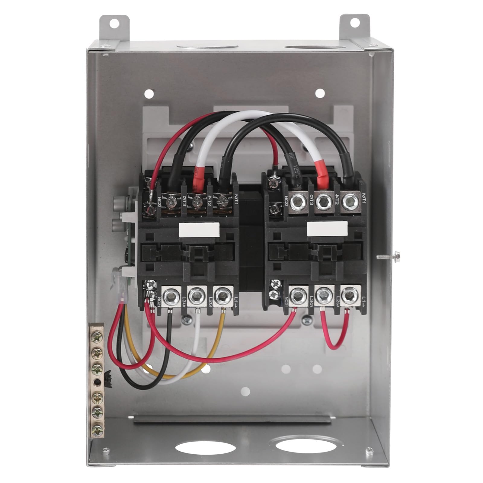 Aibule 50 AMP RV Automatic Transfer Switch - 120/240V AC, 50 Amp Auto Transfer Relay for RVs, Speedboats & Outdoor Power - Replacement for PD52 - Perfect for Camping, Boating & Off-Grid Power Solutions