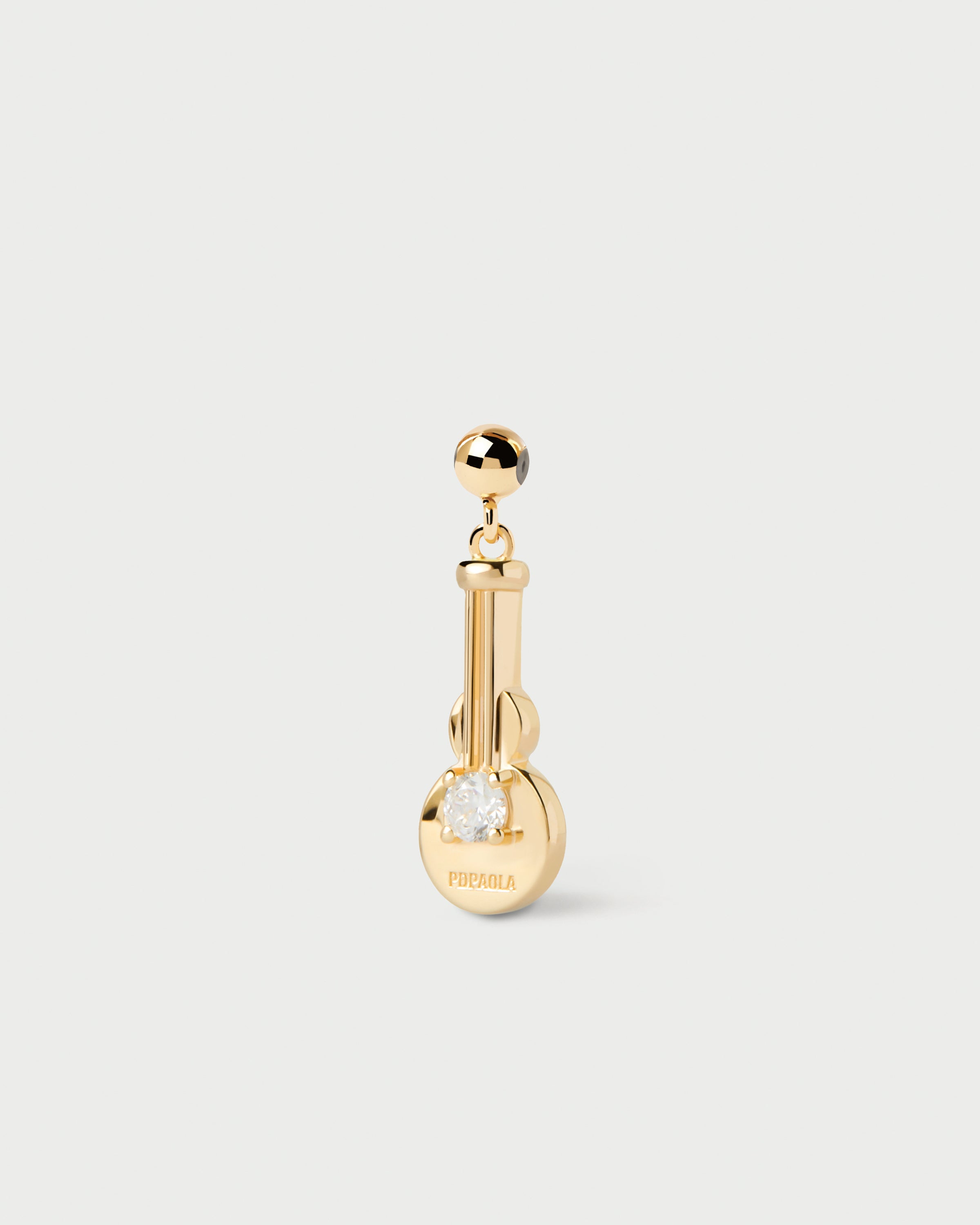 Guitar Charm - Elegant Musical Note Pendant for Jewelry Making, DIY Crafts, and Gifts | Perfect for Necklaces, Bracelets, and Keychains