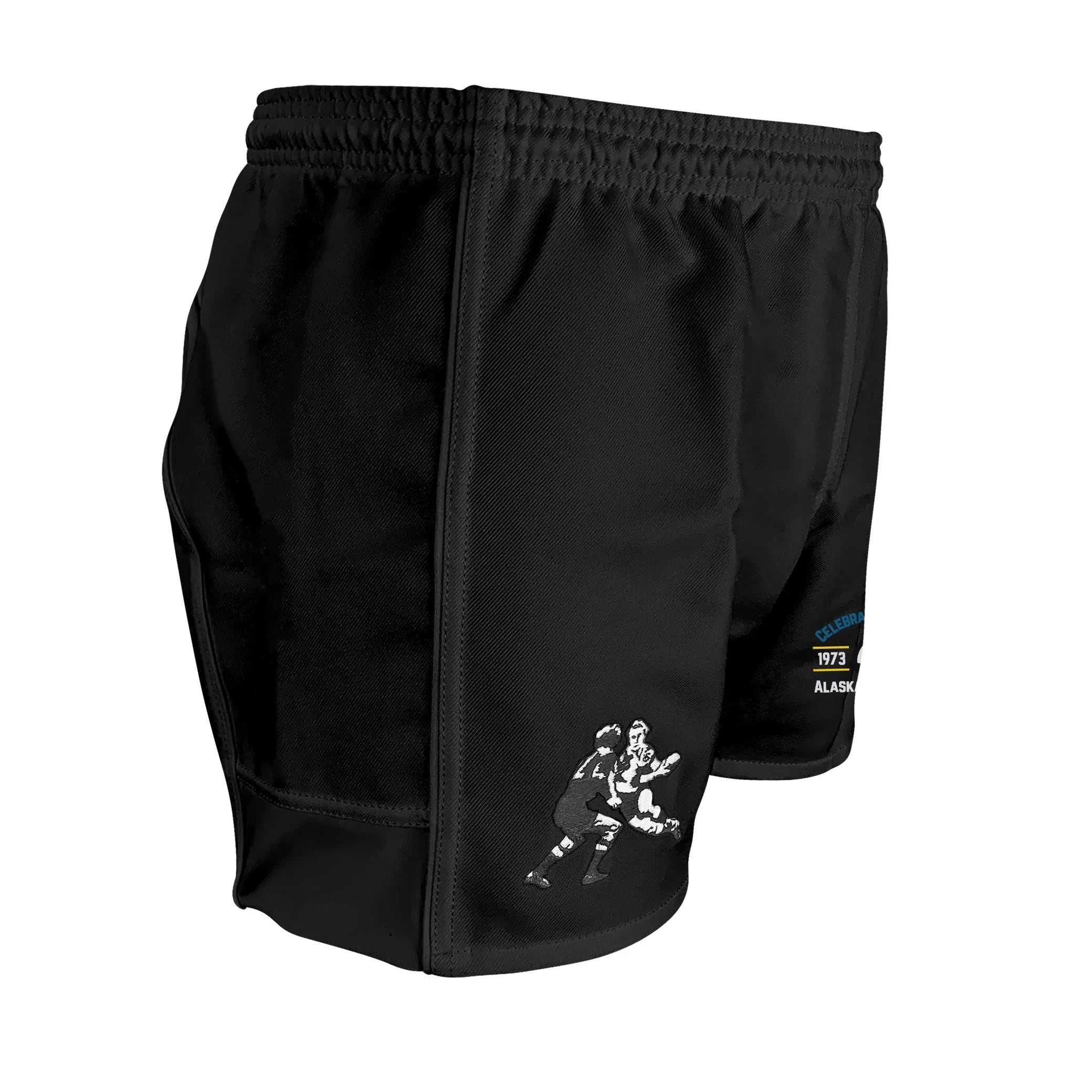 AKRU 50th Anniversary Professional Power Rugby Shorts - Breathable Athletic Shorts for Men, High-Performance Training & Game Wear - Perfect for Rugby, Football, Gym Workouts & Outdoor Sports