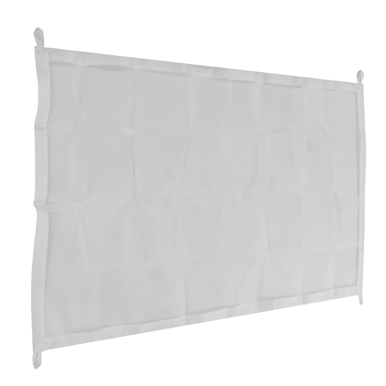 Expandable Dog Gate for Doorways - 72 x 100cm Pet Safety Barrier with Telescopic Rods | Portable Mesh Fence for Bedroom, Hallway & Stairs | Indoor Pet Containment Solution